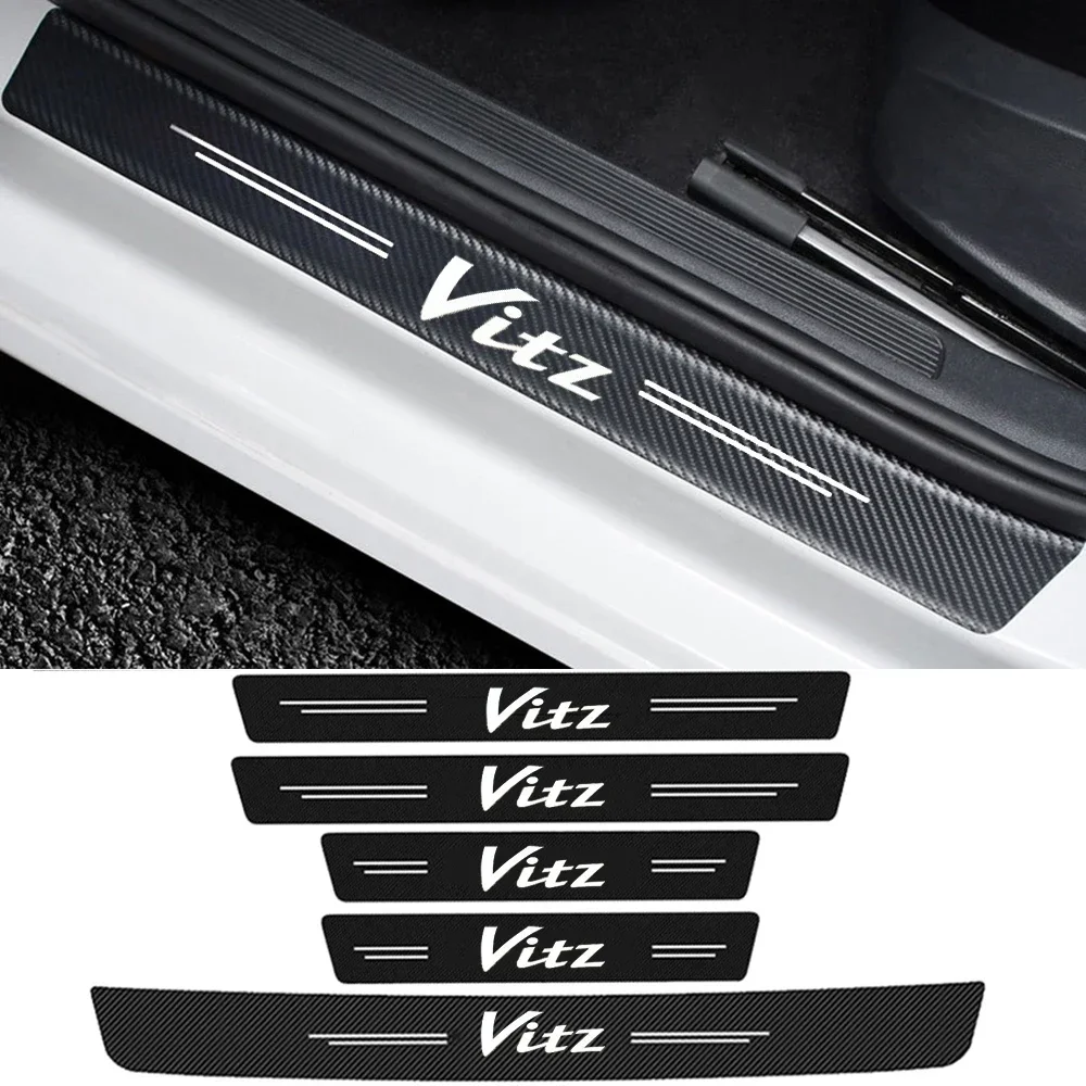 Interior Design Logo - Car Door Sill Protective Sticker Rear