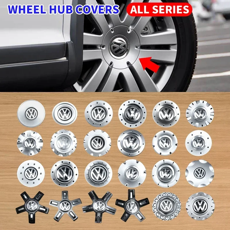 Interior Design Logo - 4pcs Car Logo Wheel Center Cap