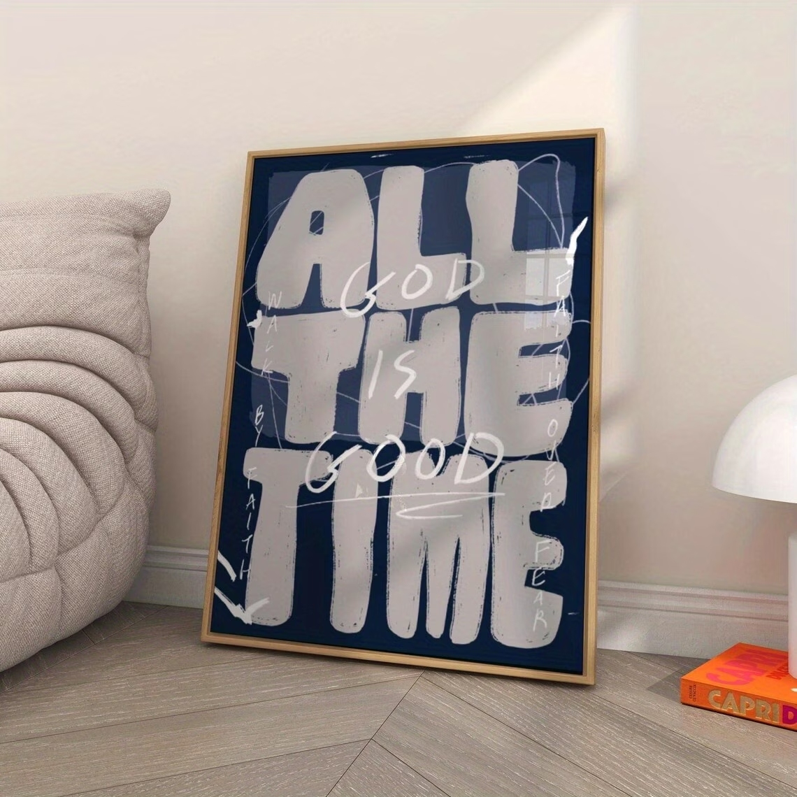 Interior Design Living Room - God Is Always Good Inspirational Christian