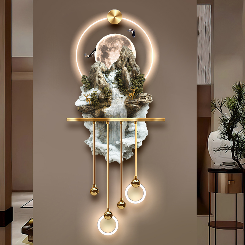 Interior Design Landscape - Original Design Magical Landscape Hanging Painting