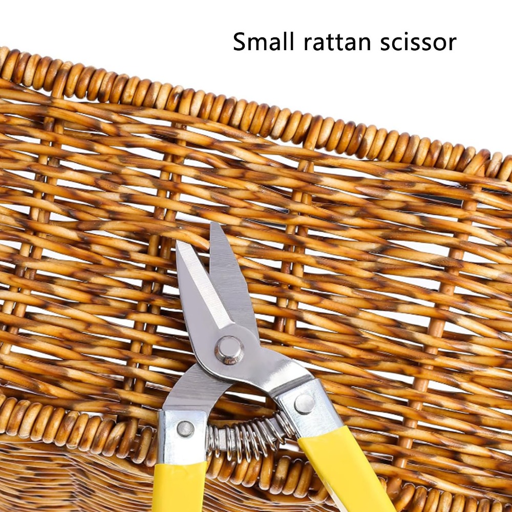 2Pcs Stainless Steel Rattan We - Woven Basket Set recension och pris