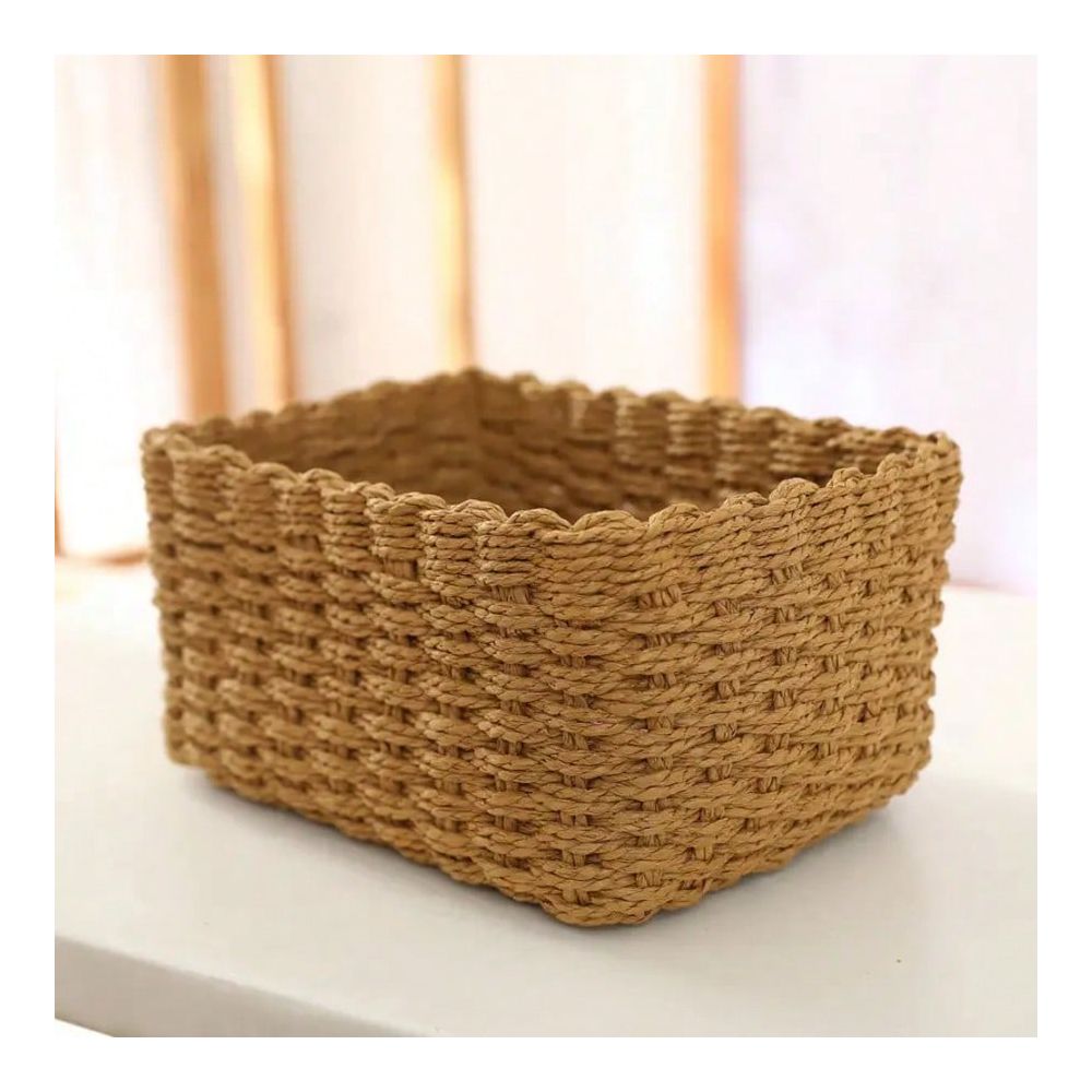 Woven Storage Basket Set Paper - Woven Basket Set recension och pris