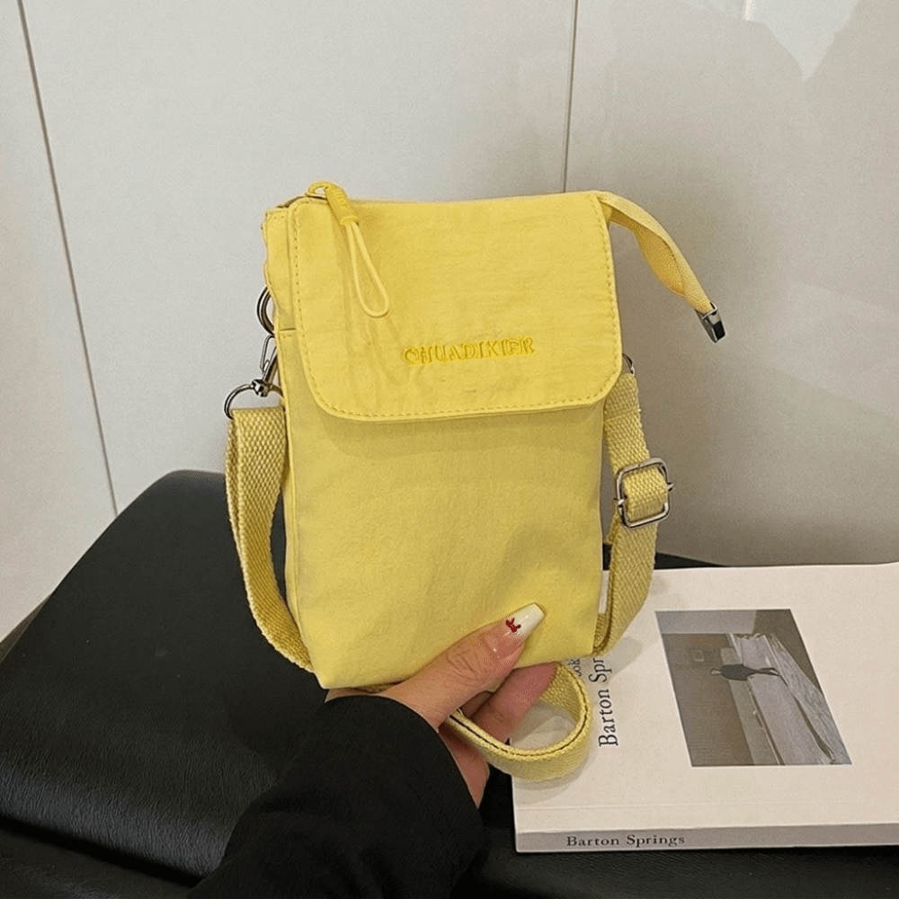 Solid Color Nylon Phone Bag Ul - Interior Design Simple recension och pris