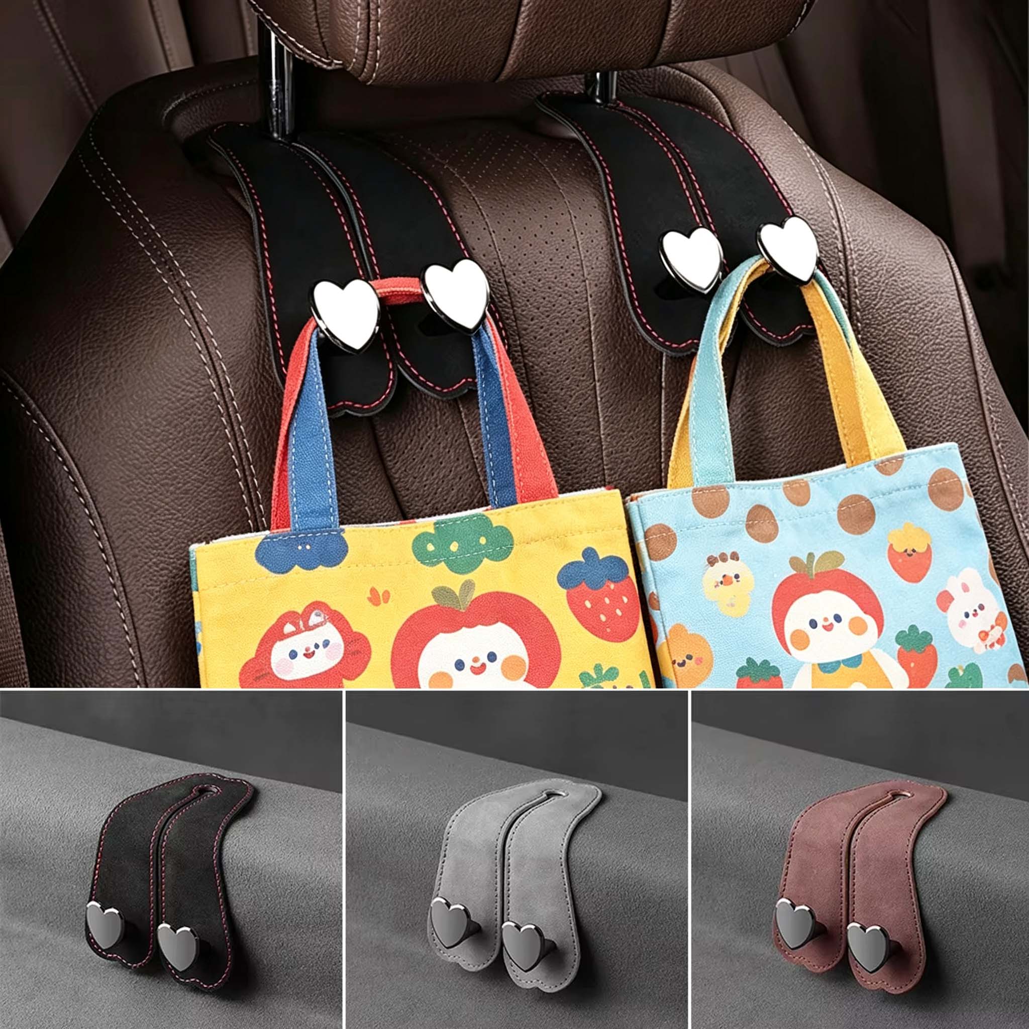 Car Seat Headrest Hooks with H - Interior Design Concept recension och pris