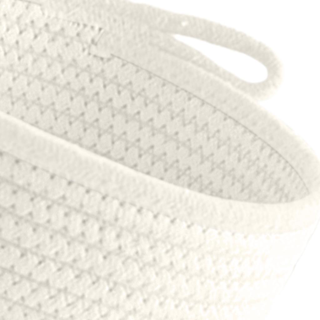 Round Small Woven Baskets Cott - Woven Basket Set recension och pris