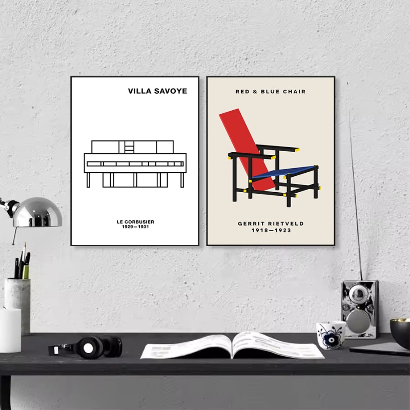 Classic Farnsworth House Bauha - Interior Design Concept recension och pris