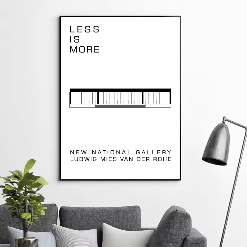 Classic Farnsworth House Bauha - Interior Design Concept recension och pris