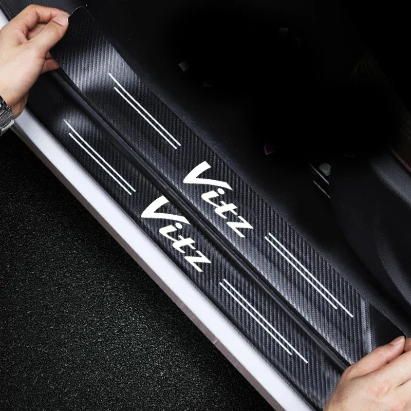 Car Door Sill Protective Stick - Interior Design Logo recension och pris