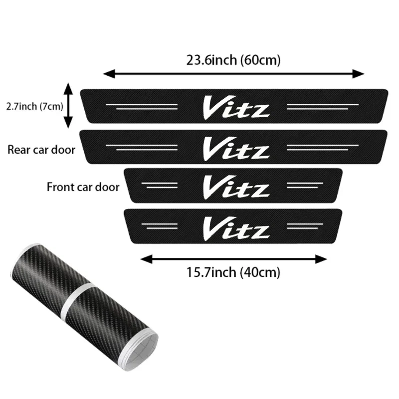 Car Door Sill Protective Stick - Interior Design Logo recension och pris