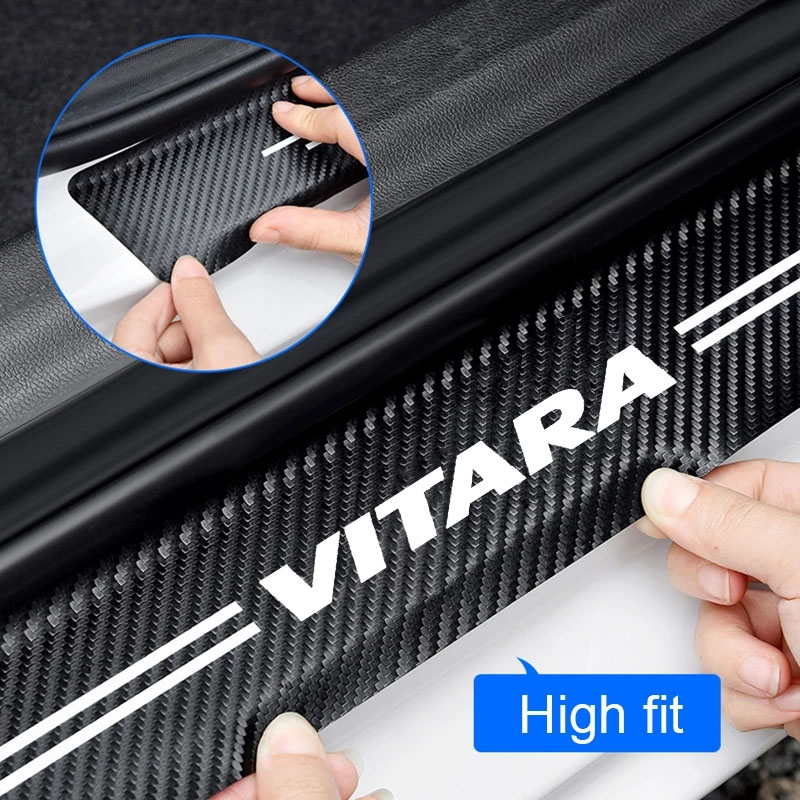 Carbon Fiber Car Sticker DIY P - Interior Design Logo recension och pris