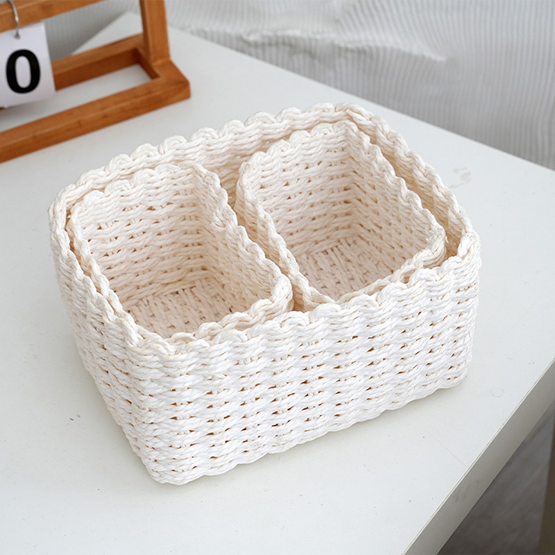 3pcs/set Handmade Straw Woven  - Woven Basket Set recension och pris