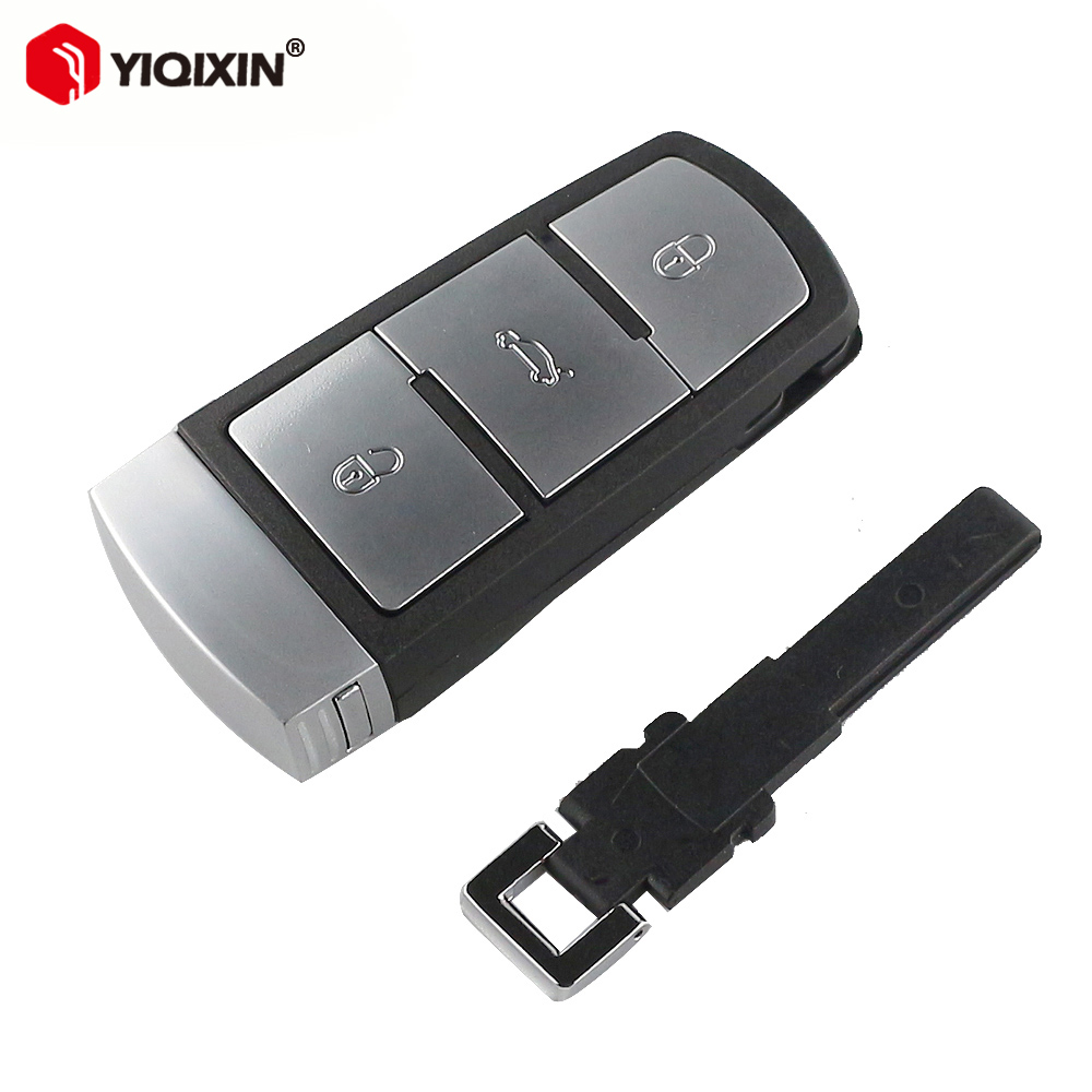 YIQIXIN Remote Car Key Shell F - Interior Design Logo recension och pris
