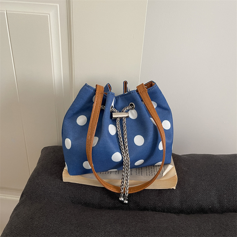New Drawstring Polka Dot Bucke - Interior Design Simple recension och pris