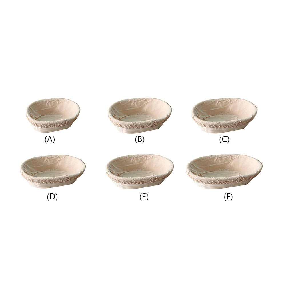 Oval Baking Tools Banneton Set - Woven Basket Set recension och pris