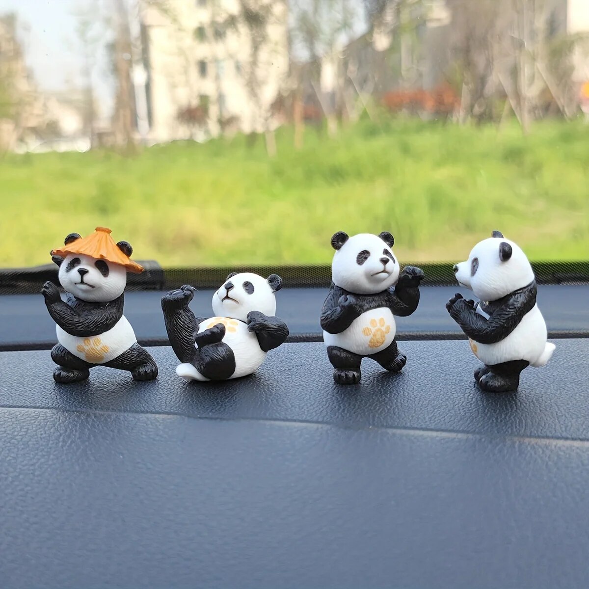 4pcs/set Panda Design Car Orna - Interior Design Concept recension och pris
