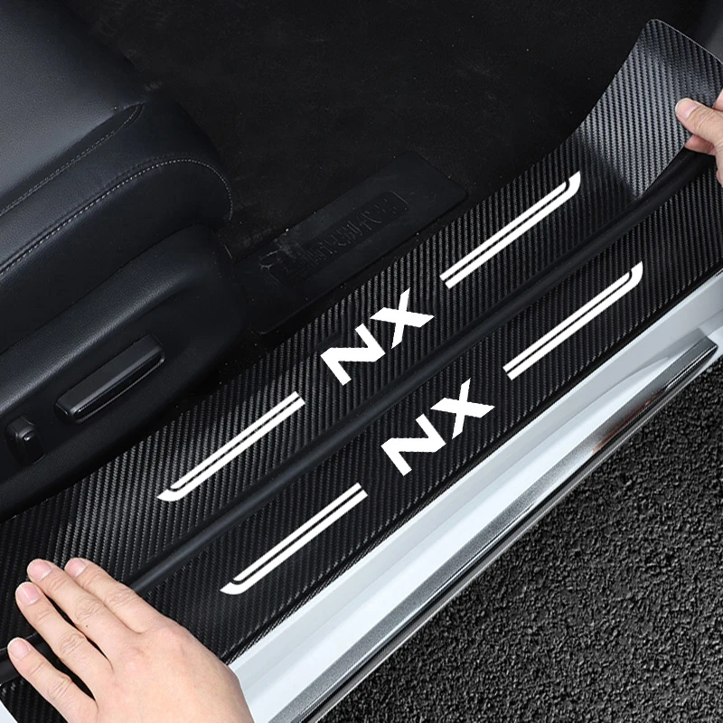 Carbon Fiber Car Door Sill Scu - Interior Design Logo recension och pris
