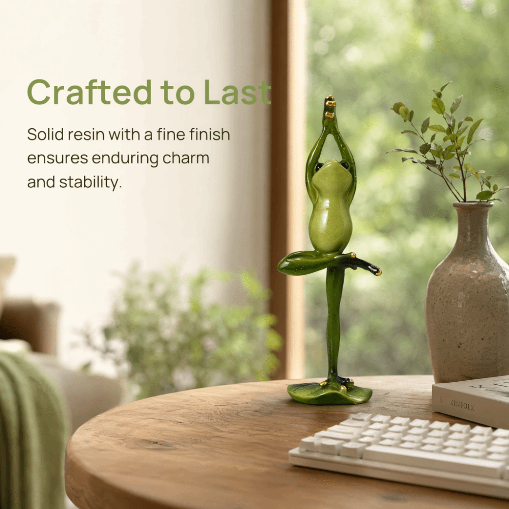 Resin Yoga Pose Amphibian Resi - Interior Design Concept recension och pris