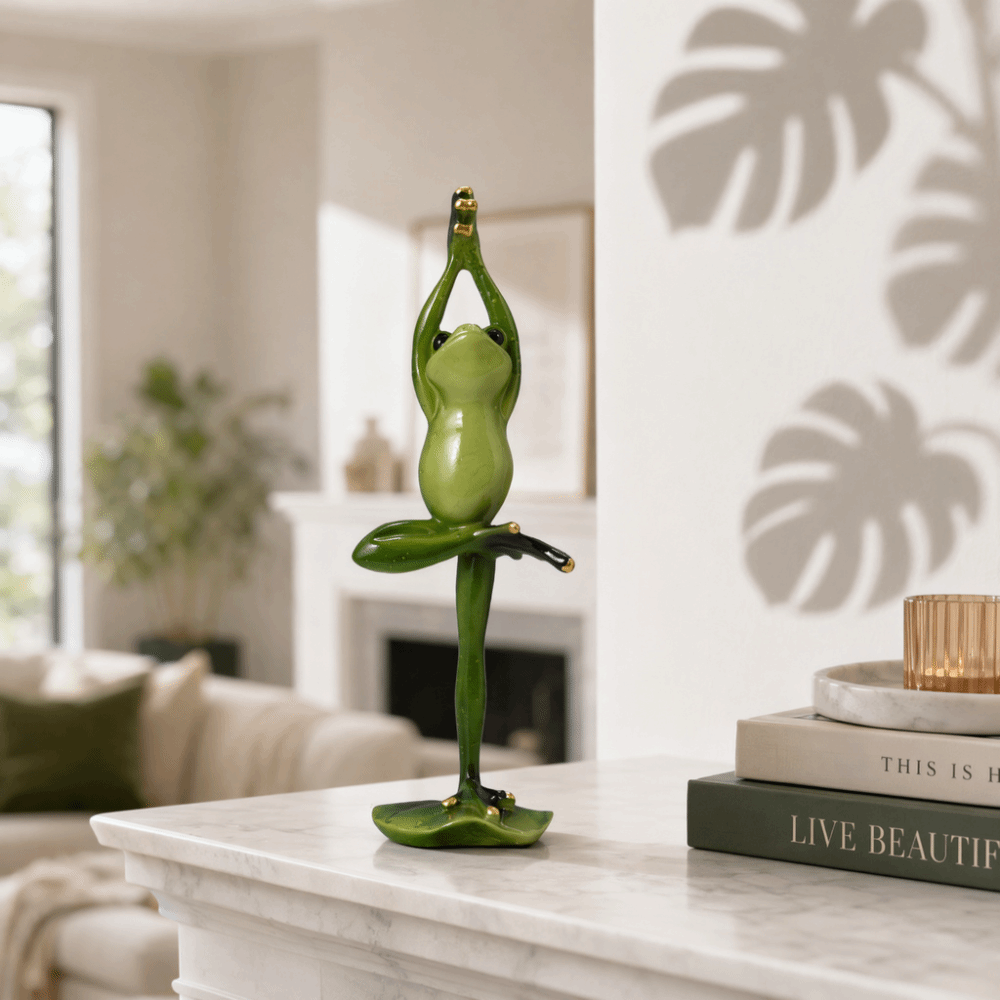 Resin Yoga Pose Amphibian Resi - Interior Design Concept recension och pris