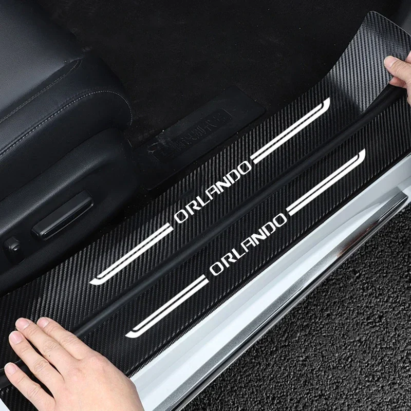 Carbon Fiber Car Threshold Pro - Interior Design Logo recension och pris